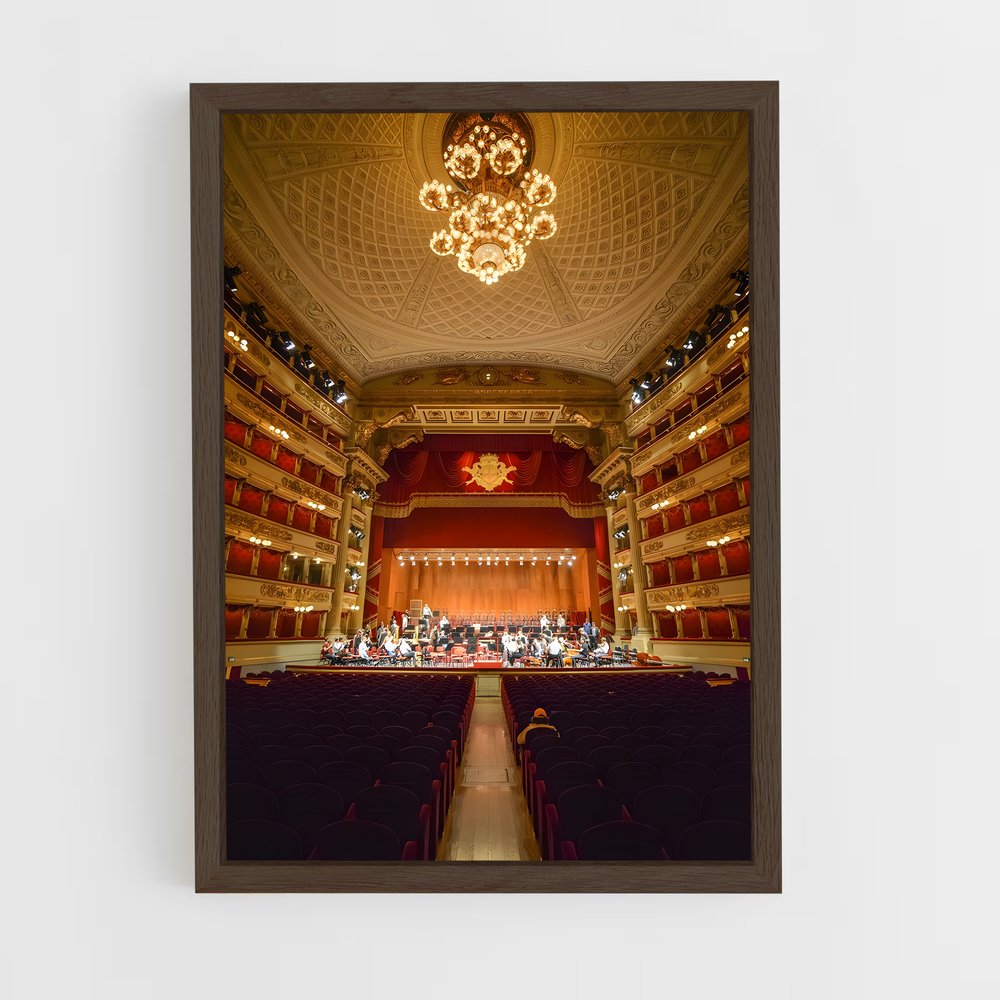 Poster Écho de La Scala – affiche Danse (vue 5)